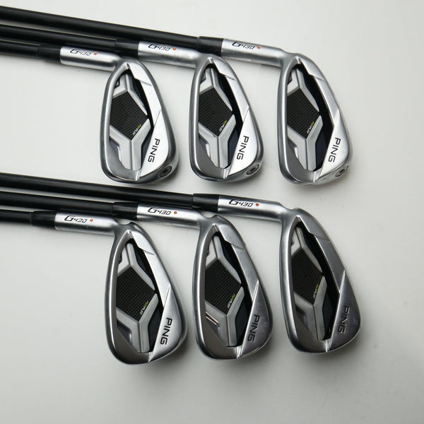 Used Ping G430 Iron Set / 6 - PW + 45° / Regular Flex / Left-Handed