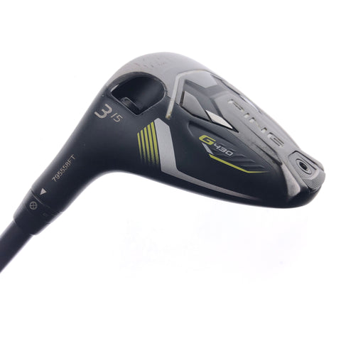Used Ping G430 Max 3 Fairway Wood / 15 Degrees / Soft Regular Flex / Left-Handed