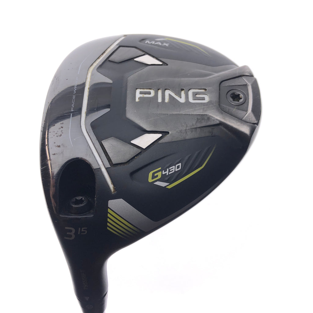 Used Ping G430 Max 3 Fairway Wood / 15 Degrees / Soft Regular Flex / Left-Handed