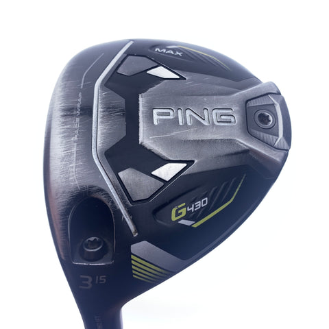 Used Ping G430 Max 3 Fairway Wood / 15 Degrees / Stiff Flex / Left-Handed