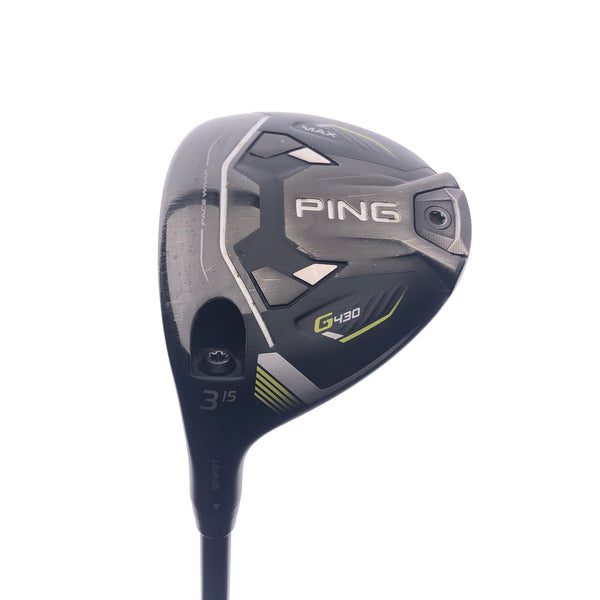 Used Ping G430 Max 3 Fairway Wood / 15 Degrees / Stiff Flex / Left-Handed