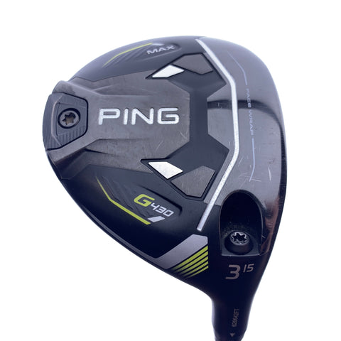 Used Ping G430 Max 3 Fairway Wood / 15 Degrees / Stiff Flex