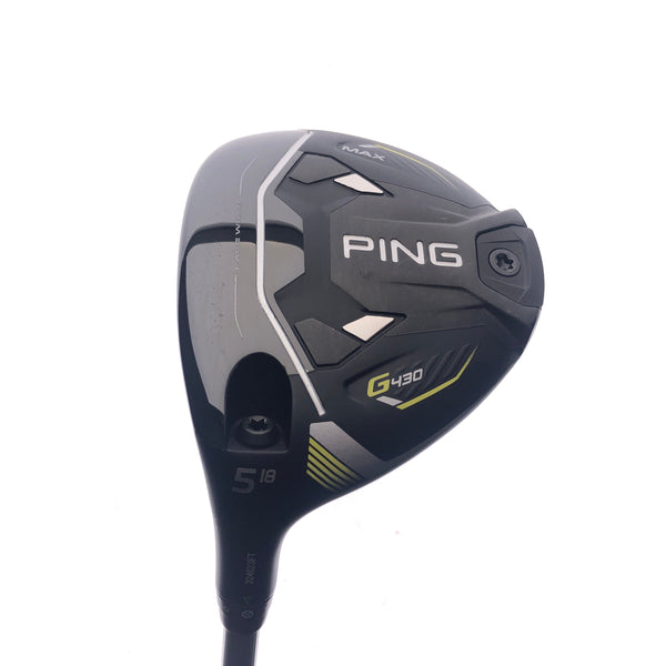 Used Ping G430 Max 5 Fairway Wood / 18 Degrees / Soft Regular Flex / Left-Handed