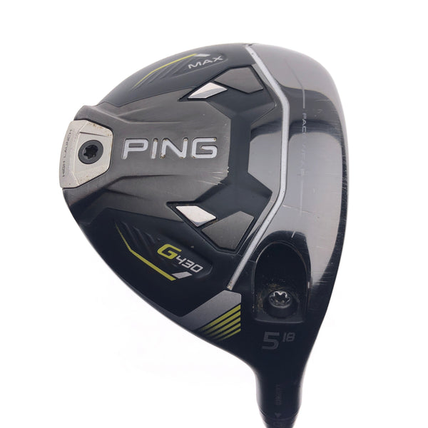 Used Ping G430 Max 5 Fairway Wood / 18 Degrees / Soft Regular Flex