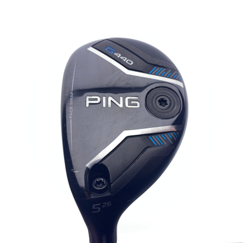 Used Ping G440 5 Hybrid / 26 Degrees / Soft Regular Flex / Left-Handed