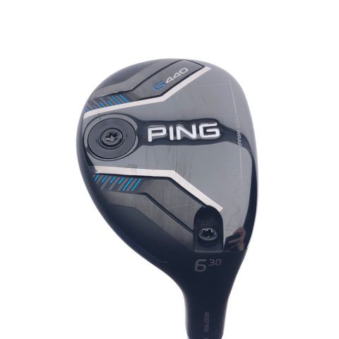 Used Ping G440 6 Hybrid / 30 Degrees / Stiff Flex