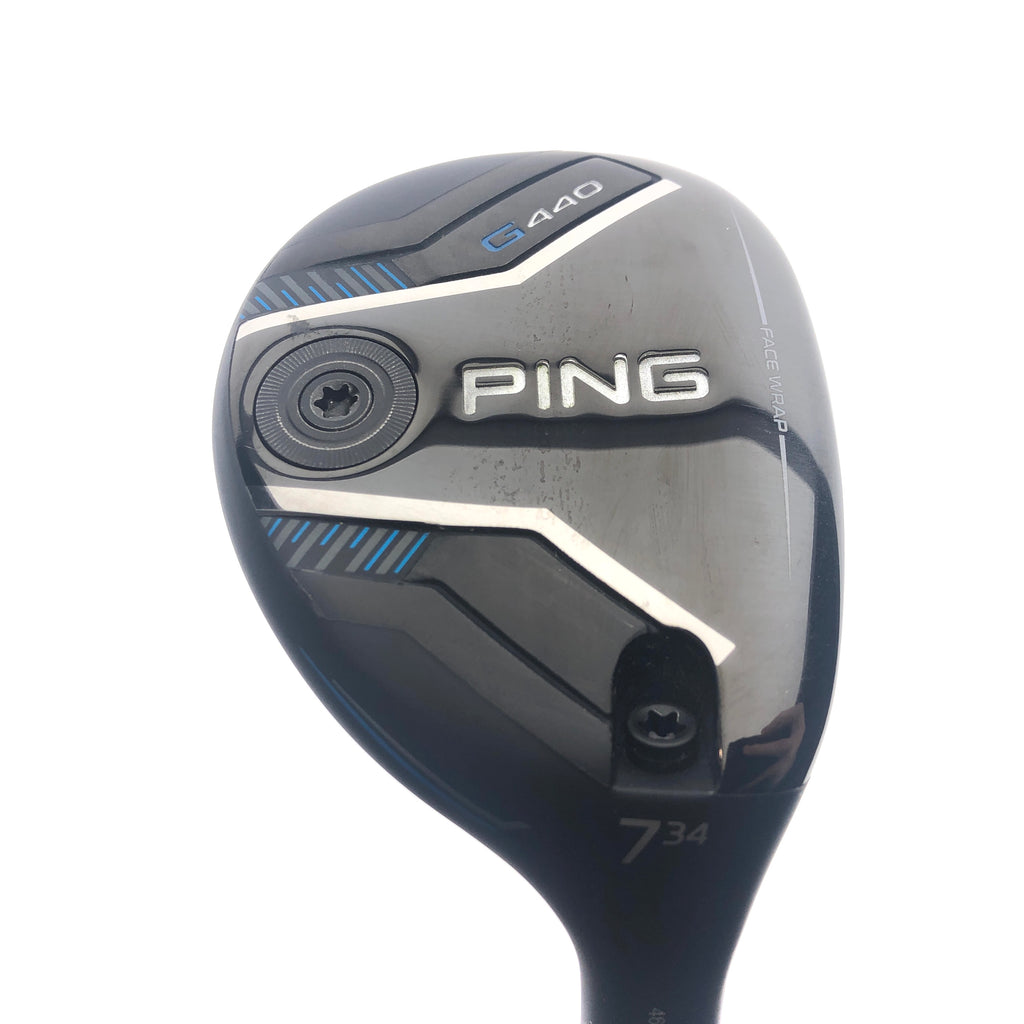 Used Ping G440 7 Hybrid / 34 Degrees / Soft Regular Flex