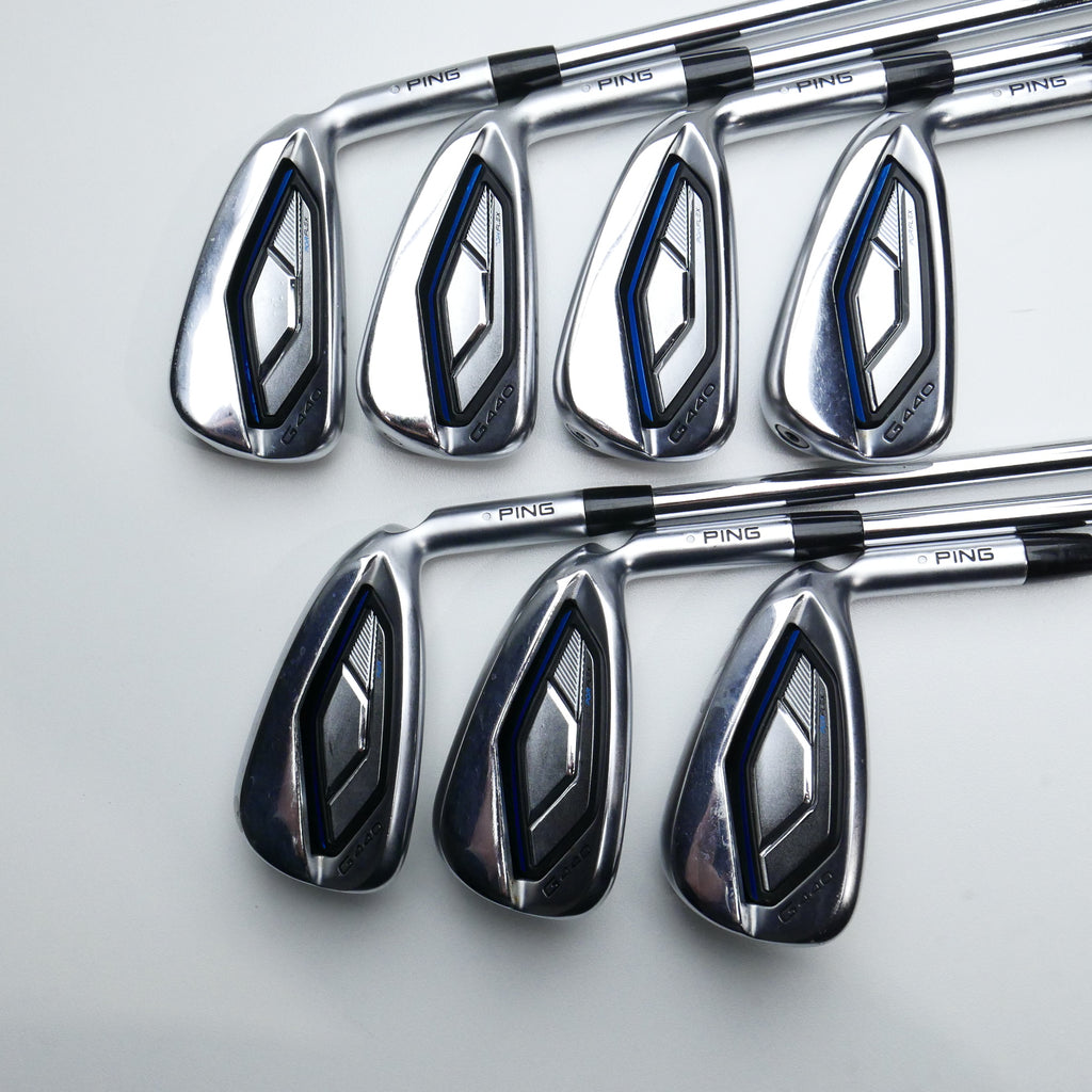 Used Ping G440 Iron Set / 4 - PW / Stiff Flex