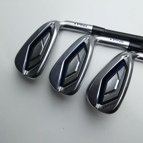 Used Ping G440 Iron Set / 5 - PW + UW / Stiff Flex