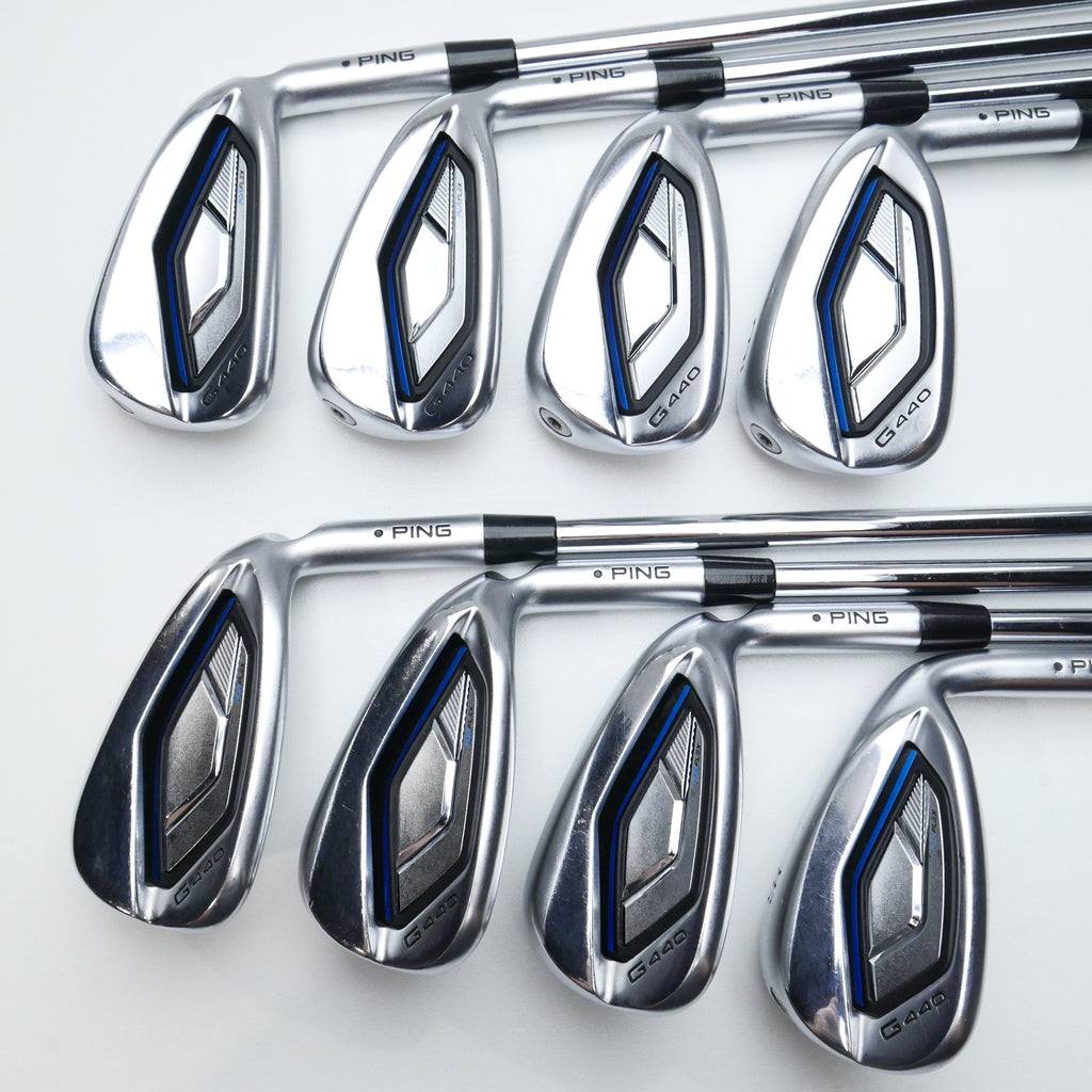 Used Ping G440 Iron Set / 6 - SW + GW + AW / Regular Flex