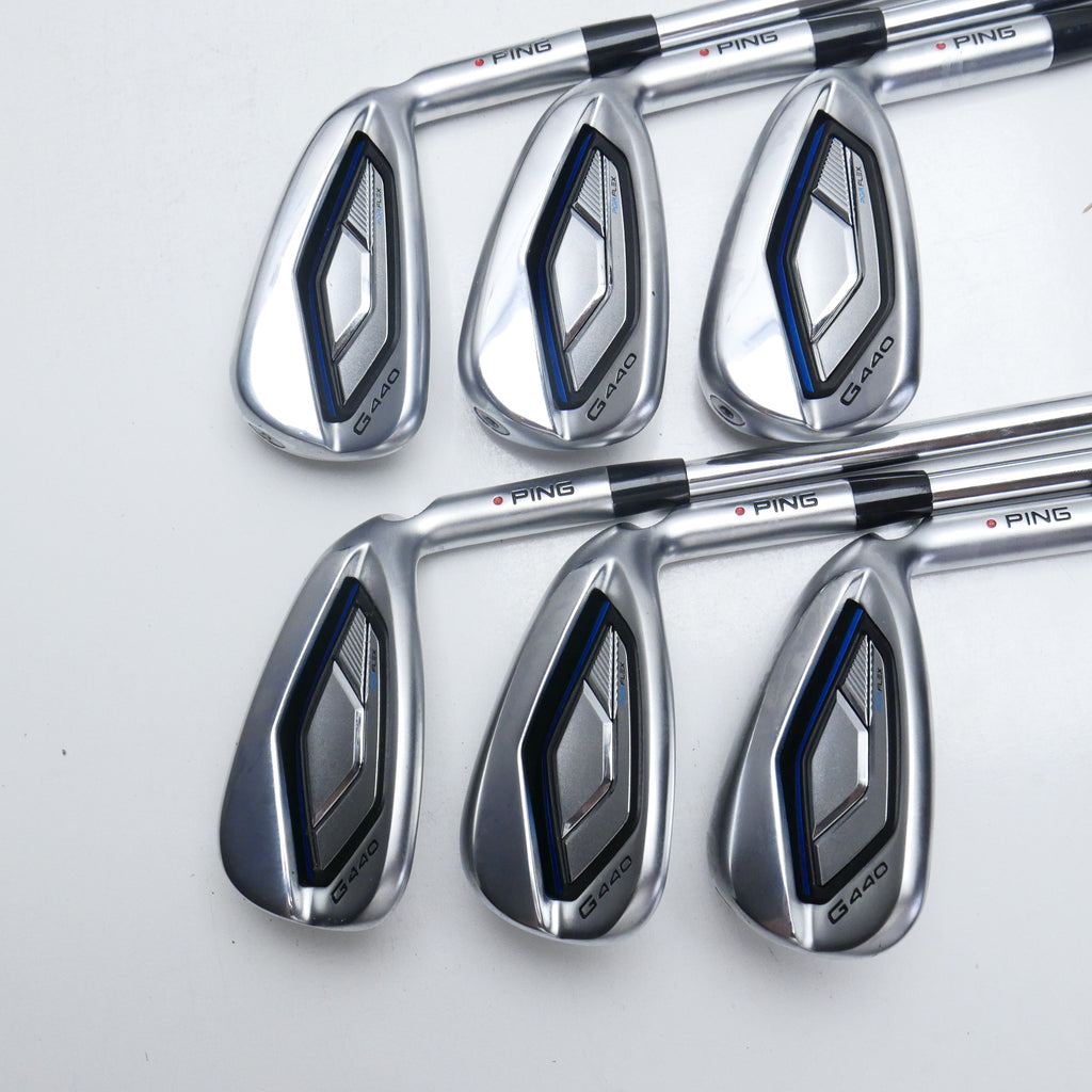 Used Ping G440 Iron Set / 7 - PW + UW + 52 / Regular Flex