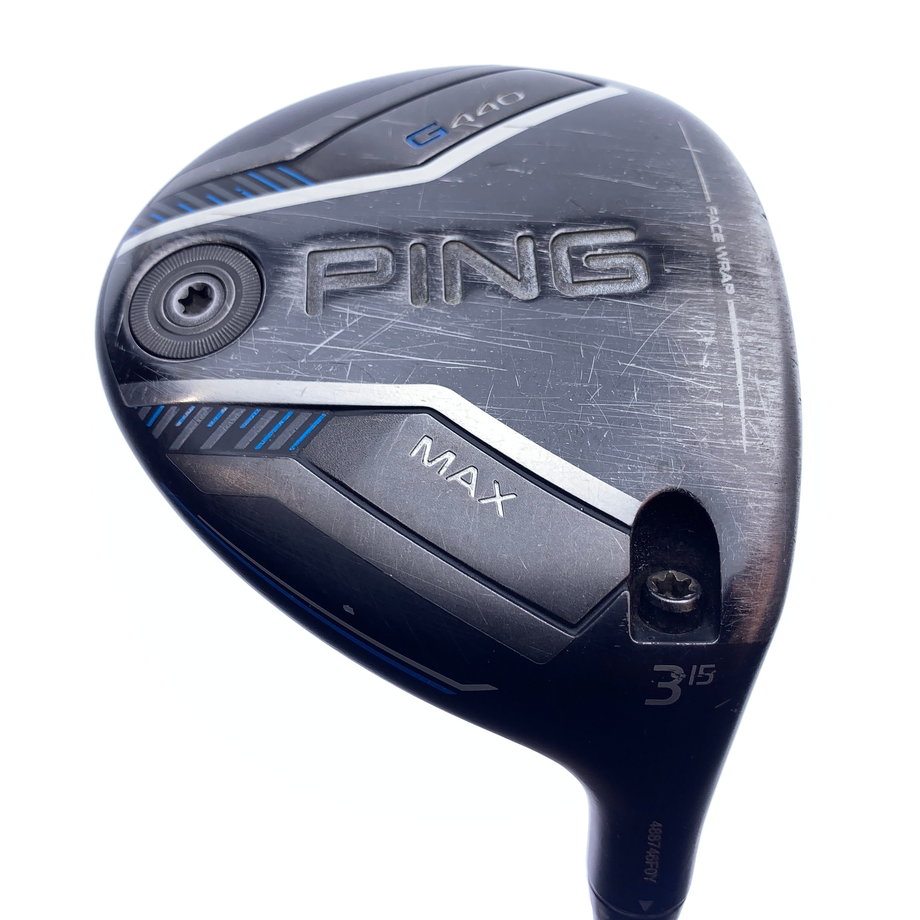 Used Ping G440 Max 3 Fairway Wood / 15.0 Degrees / Oban Devotion Regular Flex