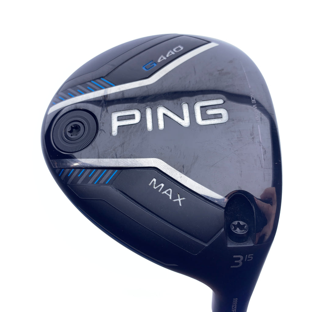 Used Ping G440 Max 3 Fairway Wood / 15.0 Degrees / Stiff Flex