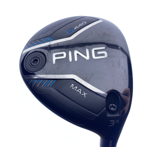 Used Ping G440 Max 3 Fairway Wood / 15.0 Degrees / Stiff Flex