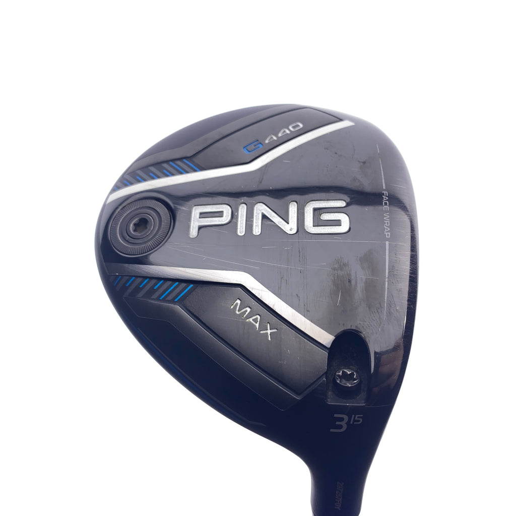 Used Ping G440 Max 3 Fairway Wood / 15.0 Degrees / TX Flex