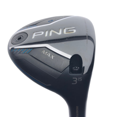 Used Ping G440 Max 3 Fairway Wood / Red Velocore+ 6-S Shaft / 15 Deg / Stiff