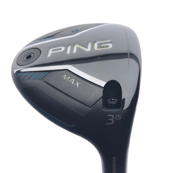 Used Ping G440 Max 3 Fairway Wood / Red Velocore+ 6-S Shaft / 15 Deg / Stiff