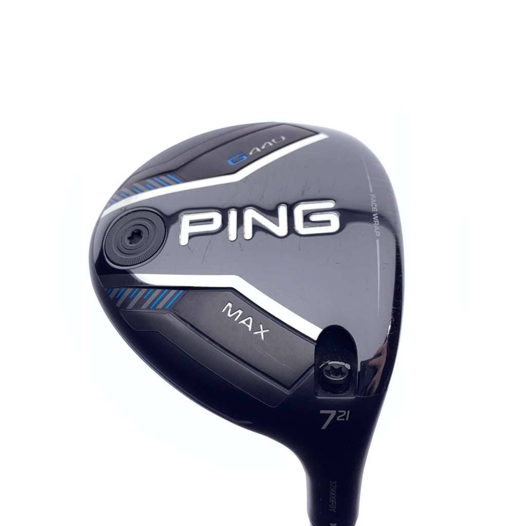 Used Ping G440 Max 7 Fairway Wood / 21 Degrees / Regular Flex