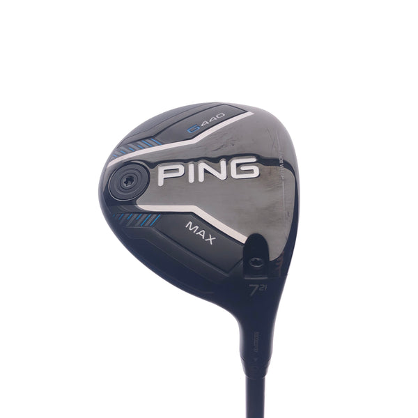 Used Ping G440 Max 7 Fairway Wood / 21 Degrees / Stiff Flex