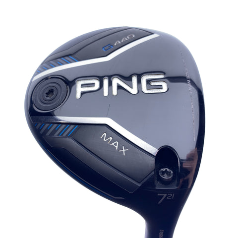 Used Ping G440 Max 7 Fairway Wood / 21.0 Degrees / Regular Flex