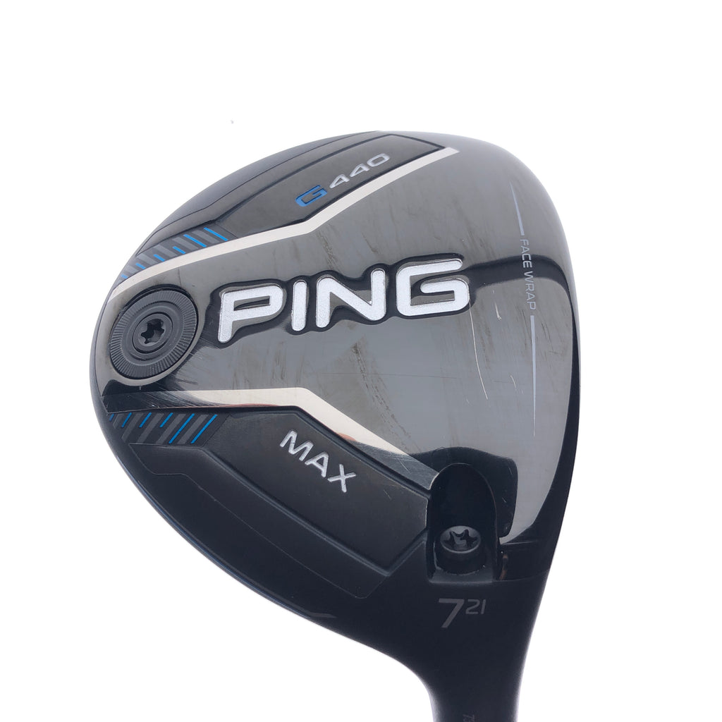 Used Ping G440 Max 7 Fairway Wood / 21.0 Degrees / Regular Flex