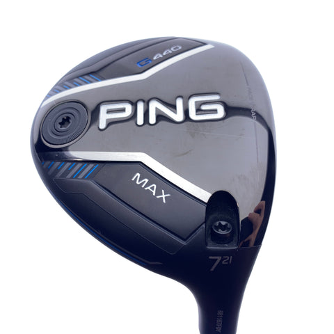 Used Ping G440 Max 7 Fairway Wood / 21.0 Degrees / Regular Flex
