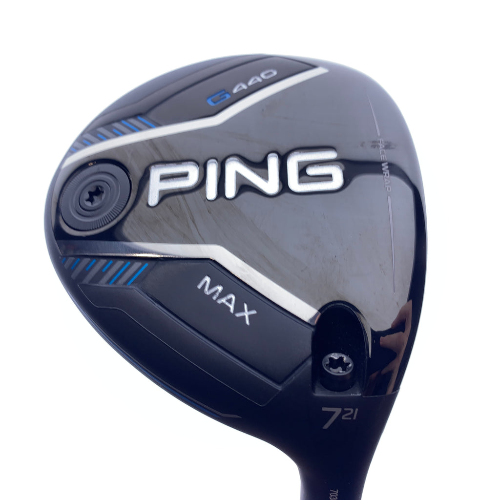 Used Ping G440 Max 7 Fairway Wood / 21.0 Degrees / Stiff Flex