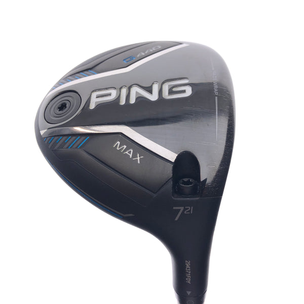 Used Ping G440 Max 7 Fairway Wood / Tour AD GC-6S Shaft / 21 Degree / Stiff Flex