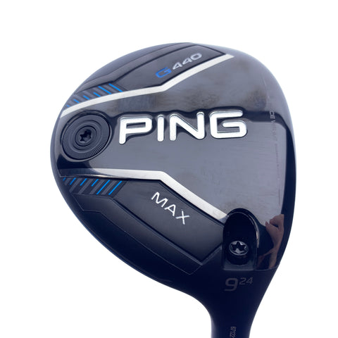 Used Ping G440 Max 9 Fairway Wood / 24 Degrees / Soft Regular Flex