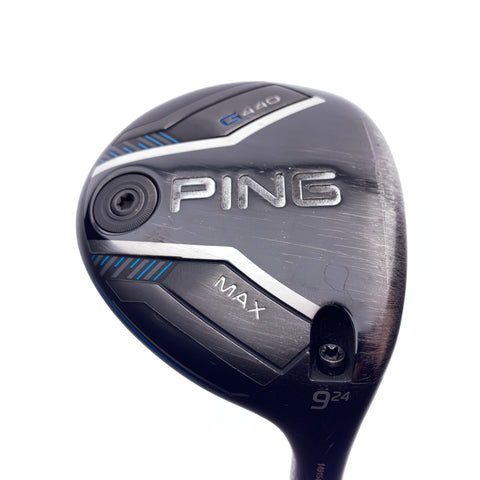 Used Ping G440 Max 9 Fairway Wood / Drago 65 Four / 24 Degrees / Stiff Flex