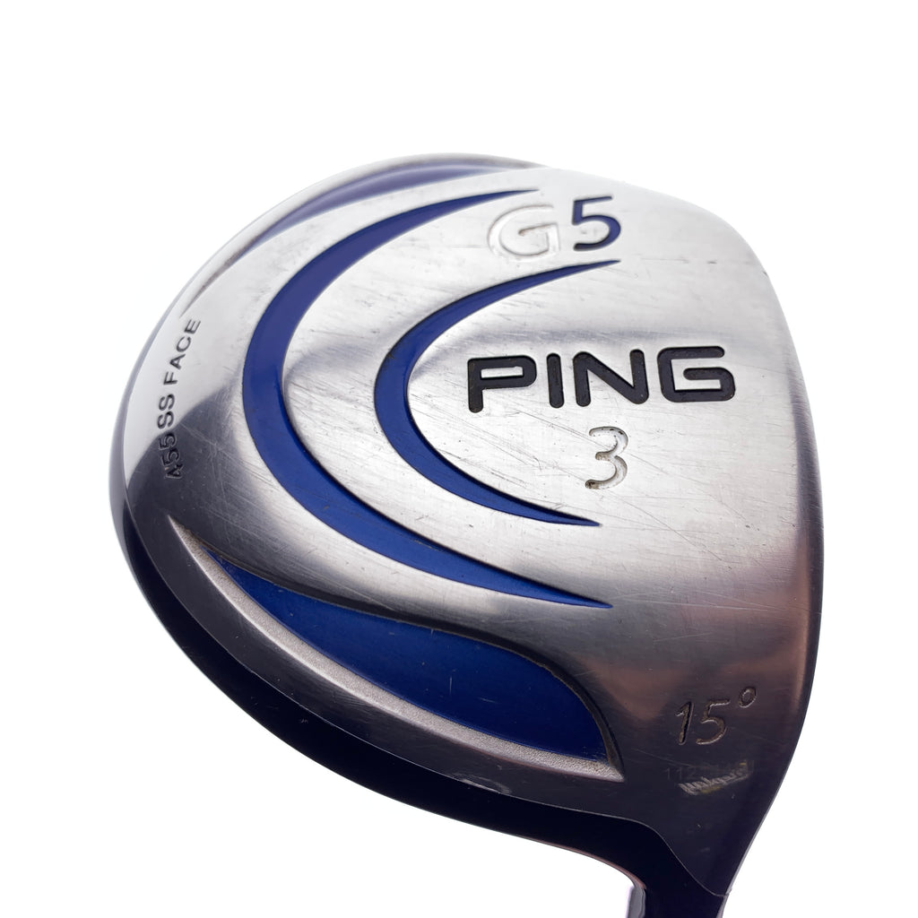 Used Ping G5 3 Fairway Wood / 15 Degrees / Regular Flex