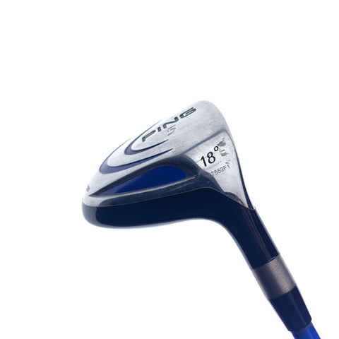 Used Ping G5 5 Fairway Wood / 18 Degrees / Regular Flex