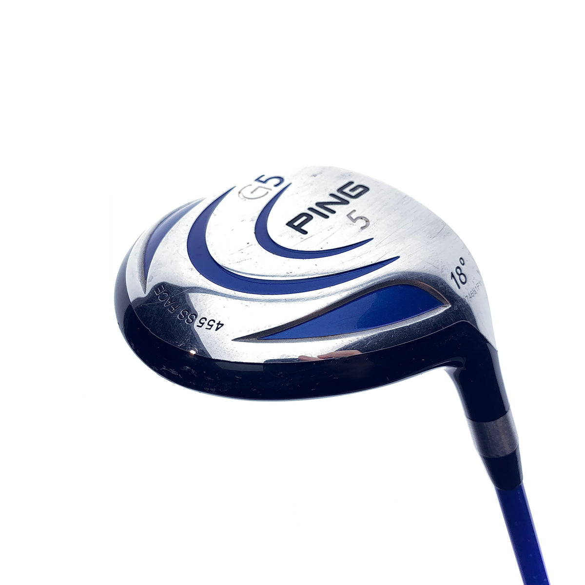 Used Ping G5 5 Fairway Wood / 18.0 Degrees / Regular Flex
