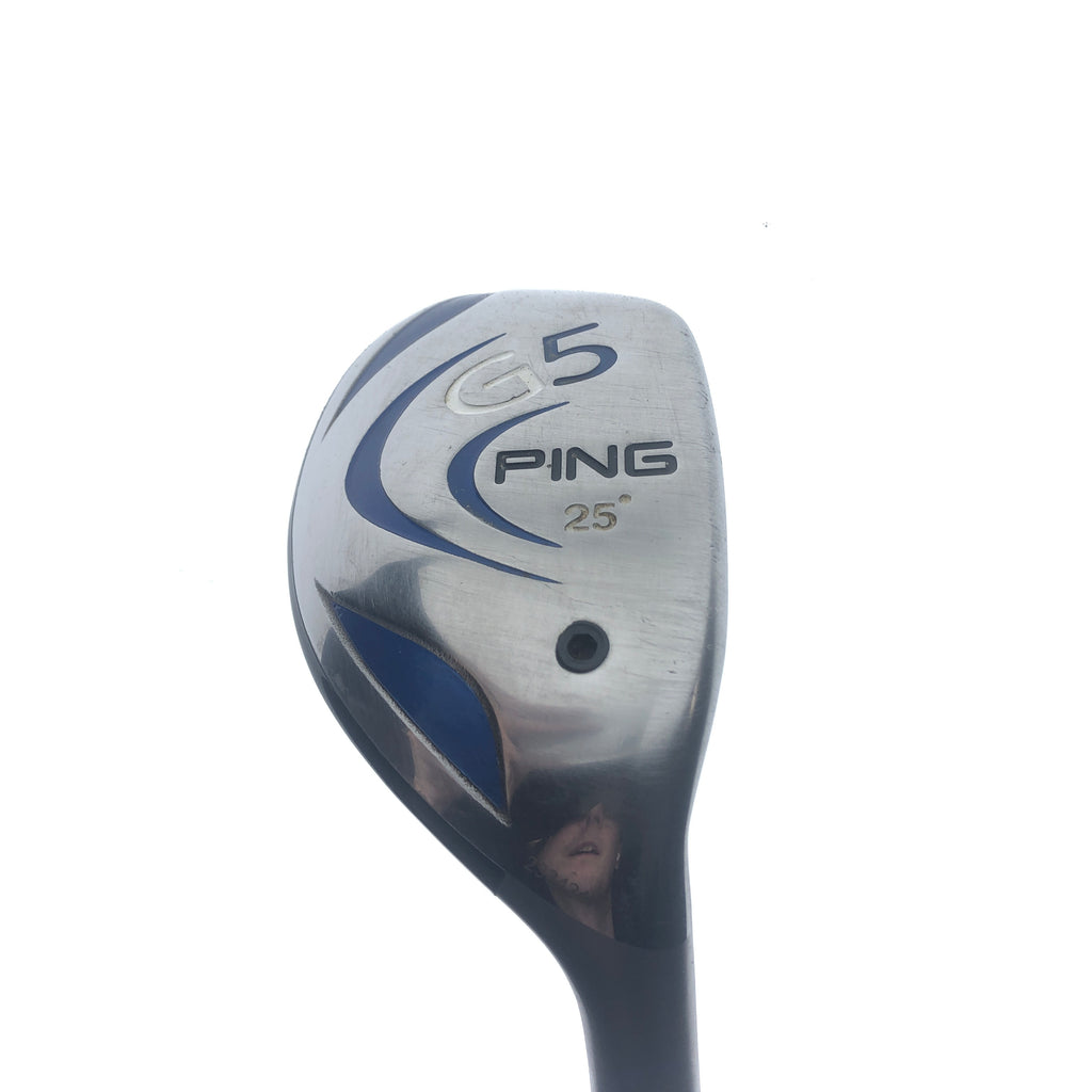 Used Ping G5 5 Hybrid / 25.0 Degrees / Stiff Flex