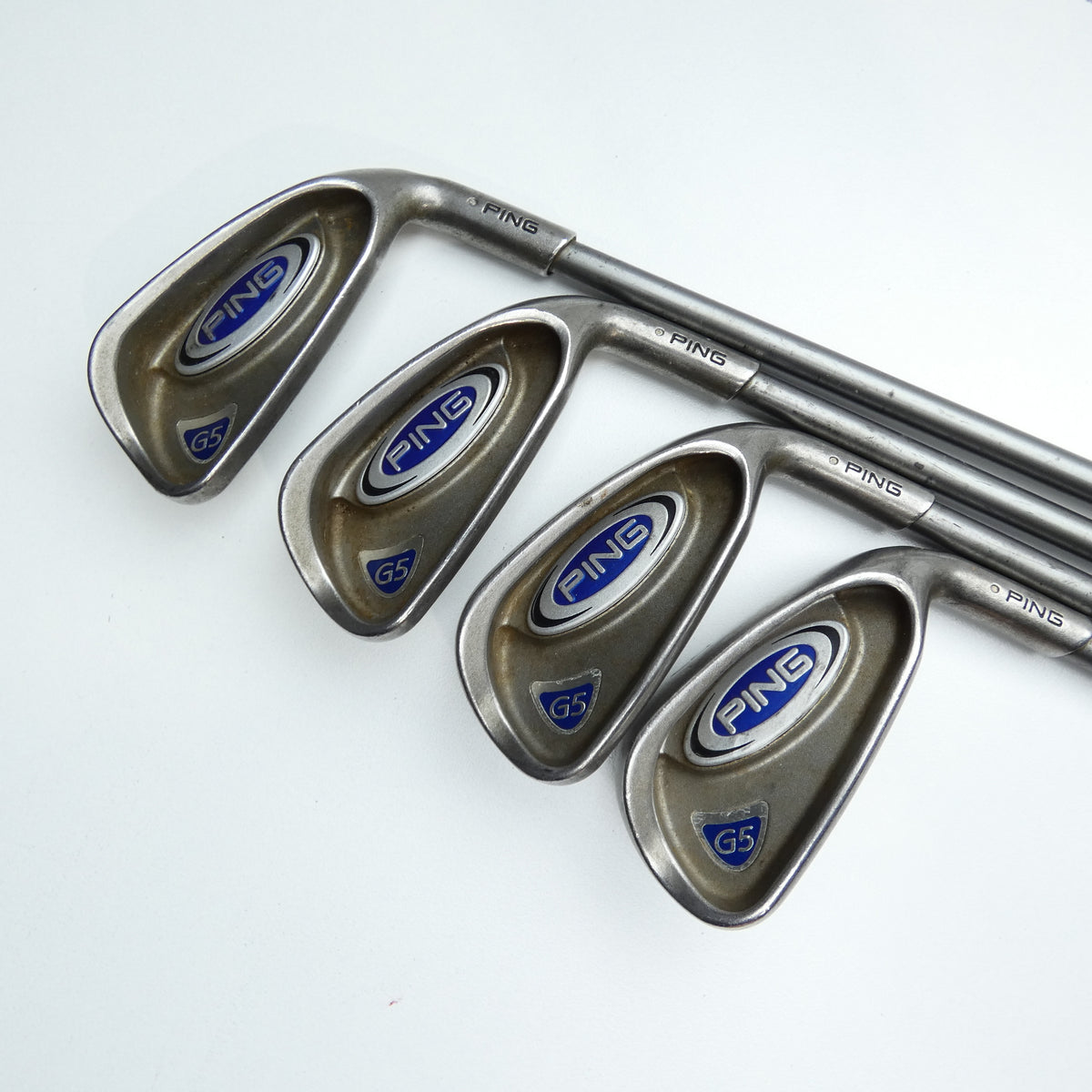 Used Ping G5 Iron Set / 5 - SW + LW / Regular Flex