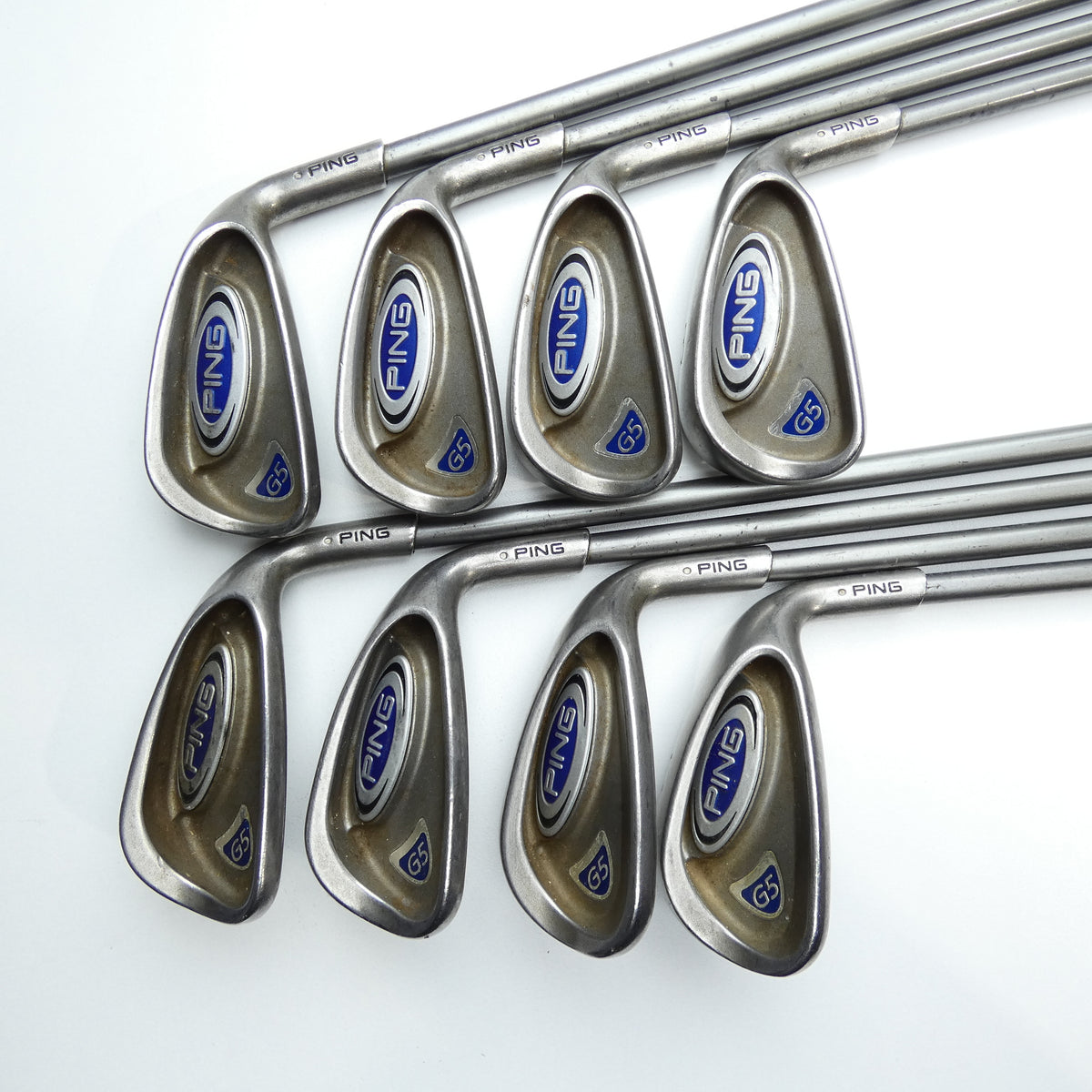 Used Ping G5 Iron Set / 5 - SW + LW / Regular Flex