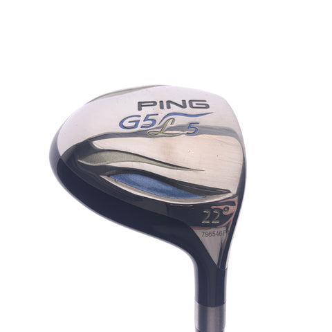 Used Ping G5 Ladies 5 Fairway Wood / 22 Degrees / Ladies Flex