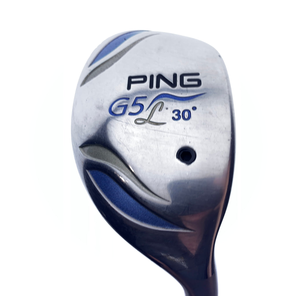 Used Ping G5 Ladies 6 Hybrid / 30.0 Degrees / Ladies Flex