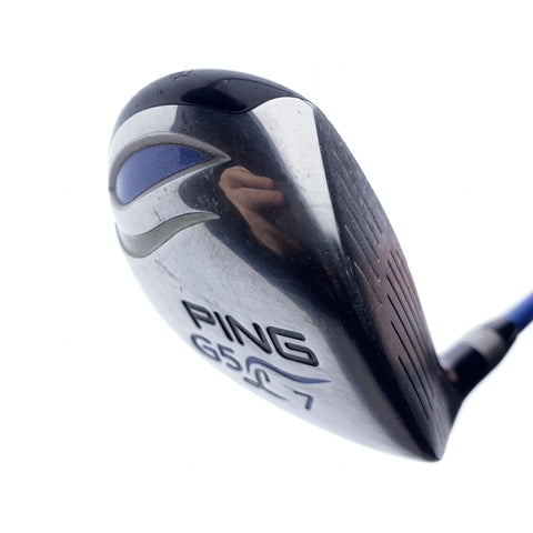 Used Ping G5 Ladies 7 Fairway Wood / 26.0 Degrees / Ladies Flex