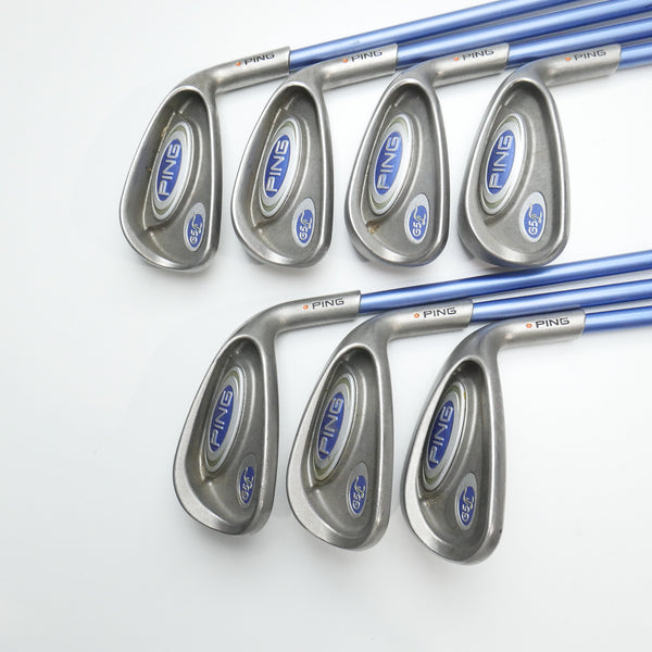 Used Ping G5 Ladies Iron Set / 5 - SW / Ladies Flex
