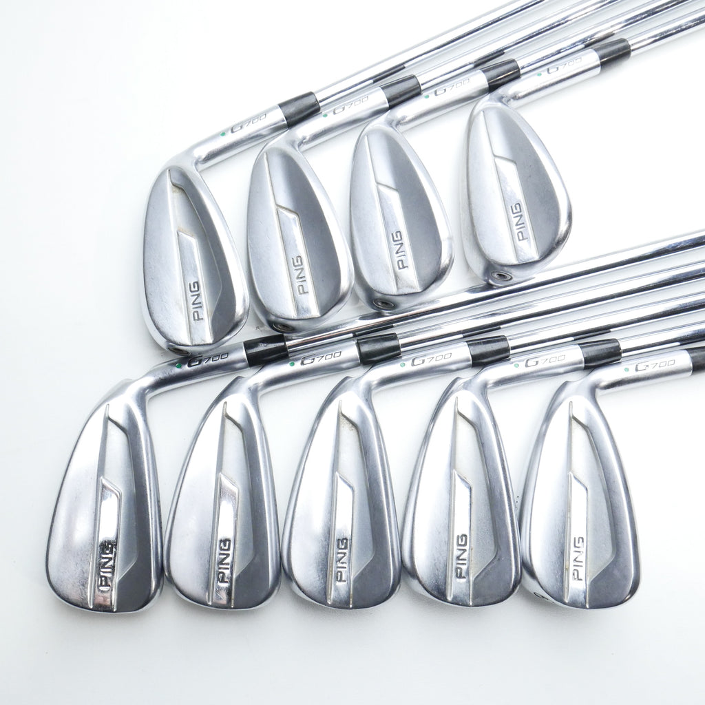 Used Ping G700 Iron Set / 4 - SW + GW / Regular Flex