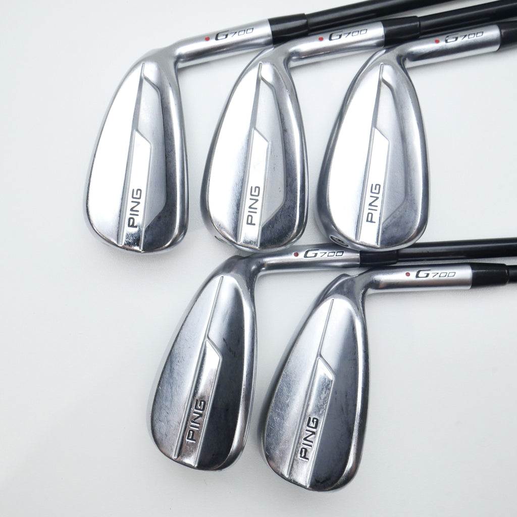 Used Ping G700 Iron Set / 7 - PW + GW / Soft Regular Flex