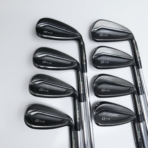 Used Ping G710 Iron Set / 5 - SW + UW / Stiff Flex