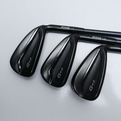 Used Ping G710 Iron Set / 6 - PW + AW / Regular Flex