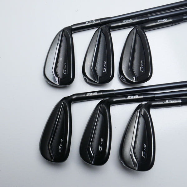 Used Ping G710 Iron Set / 6 - PW + AW / Regular Flex