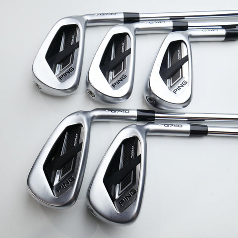 Used Ping G740 Iron Set / 5 - 9 IRON / Regular Flex