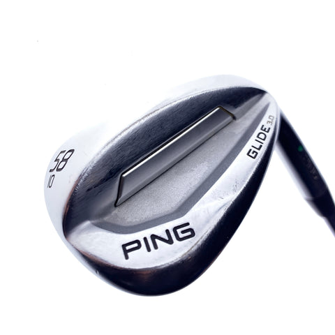 Used Ping Glide 3.0 Lob Wedge / 58.0 Degrees / Regular Flex