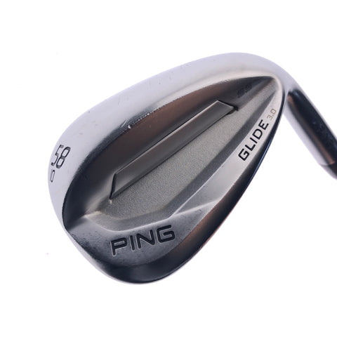 Used Ping Glide 3.0 Lob Wedge / 58.0 Degrees / Wedge Flex