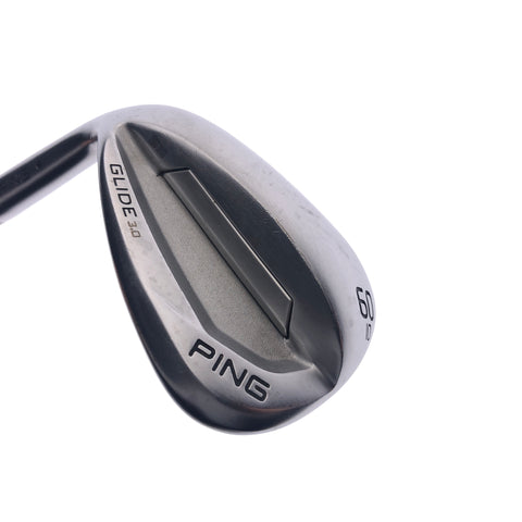 Used Ping Glide 3.0 Lob Wedge / 60.0 Degrees / Wedge Flex / Left-Handed