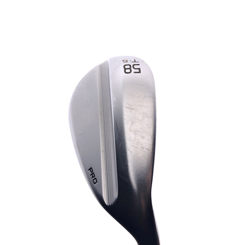 Used Ping Glide Forged Pro Lob Wedge / 58.0 Degrees / Wedge Flex